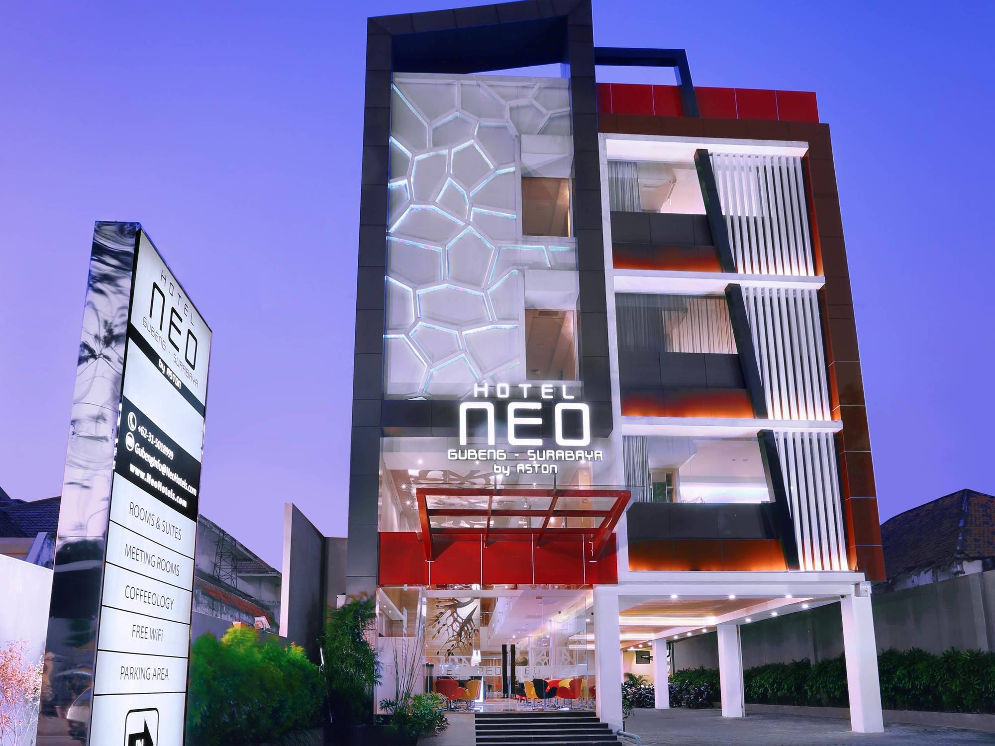 Hotel Neo Gubeng By Aston Surabaya Eksteriør billede